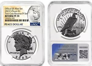 2023-S ���o�[�X �v���[�t $1 �s�[�X �_���[ NGC Rev PF70 (1 �R�C��) %