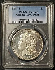 1897-S $1 [K Vo[ _[ PCGS N[jOς - UNC fBe[APL \ʕt