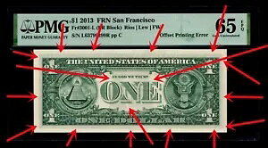 ItZbgG[ 2013 $1 FRN TtVXR PMG GEM  65 EPQ