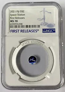 �t�B�W�[ 2021 �V���o�[�R�C�� �F���X�e�[�V������� 40mm 2�h�� NGC MS70