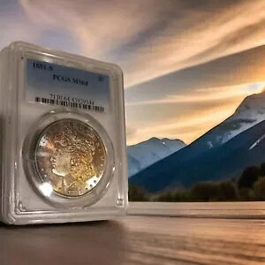 1881 -S [K Vo[ h PCGS O[h MS 64 X˖ PQ +++