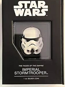 2021 1オンス .999 ファイン カラーライズド シルバー プルーフ コイン スター ウォーズ インペリアル ストーム トルーパー