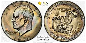 ??1978 D $1 �A�C�[���n���[ �h�� PCGS MS65+ PLUS - �r�f�I!�����X�^�[�g�[��!!! ??
