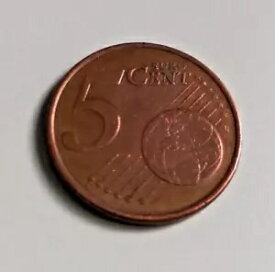 フランス: 1999 年 5 ユーロ セント硬貨 - 良好な状態 - 流通コイン - 非常に珍しい -