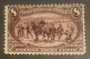 u}[: US Scott #289 Mint (MNHAOG) TRANS-MISSISSIPPI EXPO 8?ANHASCV $400
