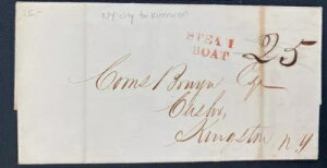 1835�N �j���[���[�N���L���O�X�g���D�D���ĊC��X�֕����i�؎�Ȃ��j