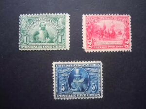 328-330 �W�F�[���Y�^�E�� �G�L�X�|���s MH/MNH CV $290 �u�V�����}�E���g���܂ށv