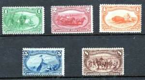 čSC.#285-289 1Zg8Zg gWbg ~VVbsLOݕ MNH/H-CAT. 697.50h