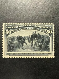 č؎XRbg # 240 1893 50 Zg COLUMBUS F/VF MLH ̃R[A摜B