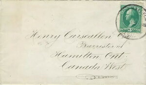 1886年 フォートハレック ネバダ州 エルコ郡 カナダ西部 3セントBN DPO 1880-1907 希少価値6