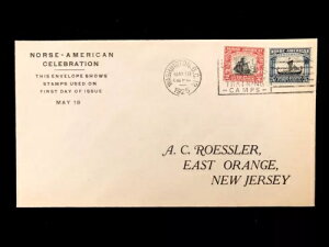 DC Vg 1925N518 FDC #620A621 t@[XgEGX[EJVF