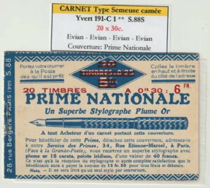 �t�����X �J���l �C���F�[�� 191-C1 ** 88�N��V���[�Y�B5�X�L�����B�J�o�[�t���BEVIAN National Prime-