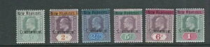 �j���[�w�u���f�B�[�Y�i�C�M���X�j1908-09 KEVII���t�B�W�[�ōŏ��̃Z�b�g����iSc 1-6�jVF MLH zy