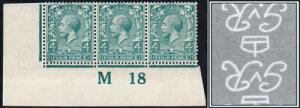 1918 KGV ���C�����T�C�t�@�[ 4d �O���[�O���[�� ���������蔽�]�R���g���[���X�g���b�v SG 379Wi