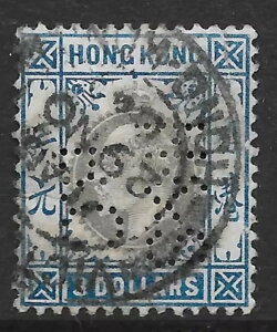 `؎ 1903 SG 74 PERFIN CANC VF