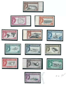 1956-75 ASCENSION�A�C���F�[�� N° 63/189 + 1 BF�R���N�V���� MNH/** ���v550���[��-