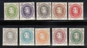 f}[N - [ 1930 CF[ 197/206 ** Mnh Christian X