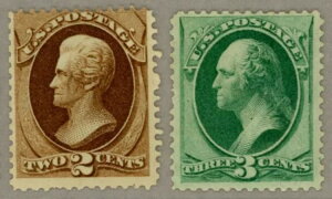 USXRbg#146-147 OG 1870 2cWN\3cVgA_Ȃ