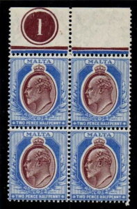 �}���^ 1904-14 SG52 2?d �}���[�����u���[ �v���[�g���� 1�u���b�N 4���Z�b�g �ɏ�i (RW907)