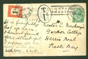 AtJ 1924N u[tHe[̃XgCL`ʃ|XgJ[hAJNxC