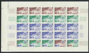 UPPER VOLTA 1964 SPACE�A�C�ۊw�ACpl MNH/** ���E�v���[�t�V�[�g�A�n�}�AUNO
