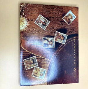 アメリカ郵便局 西部の伝説 記念コレクション 切手 BOO