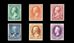 US #213P4-218P4; 2Zg-90Zg A.B.N.C v[gv[tJ[hA6ZbgANGAI