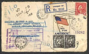 č #463 щp COhX֗؎ ^Cv 2 o^V[ Jo[ 1917