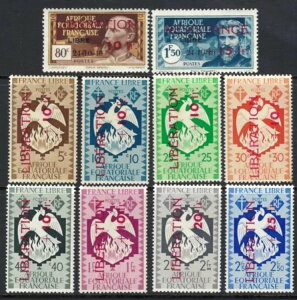 B&D: 1944N tX̐ԓAtJ B12-B21 Z~|X^ MNH/MH