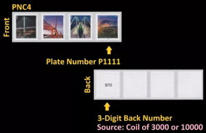 US 5811a ubWY v\[g t@[XgNX 25c #on# PNC4 P1111 3d back # MNH 2023