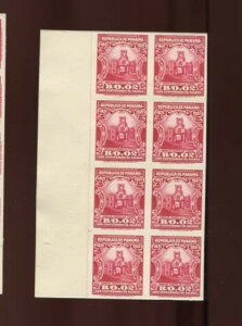 パナマ 222 インド独立100周年記念プレートプルーフカード切手8枚セット