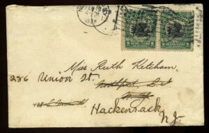 Canal Zone Scott #52b ubNbg yAA2 ̃Jo[Ɏgp (݌ɔԍ CZ52b-1)