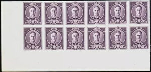 オーストラリア 1936年 ウォーターロー GVI エッセイ 糊付け紙に12ページ分..................................63637