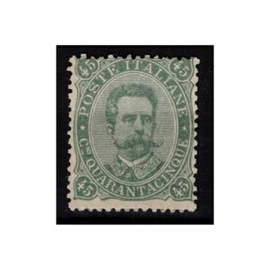 C^A 1889 Exg1 45 Centesimi N.46 G.O Mlh* Cert.
