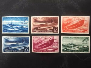 XyCA1938 NACorreo SubmarinoA775s-780sACat.-1145 (f炵i!)