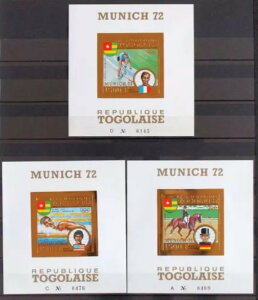 g[S 1973 IsbN VR XF MNH** ImPerf GOLD V[gAnpA]ԋZAj