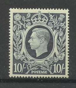 1939/48 Sg 478 10/- �_�[�N�u���[�A�[���Y���s�A���}�E���g�~���g�B{TT1193-31}