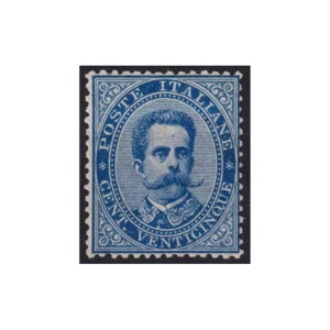 C^A 1879 Exg1 25 Centesimi N.40 G.I MNH** ؖ