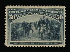 ɂ荠ȉXRbg #240 F-VF ~g OG H 1893 50Zg RrA GLX| #11626