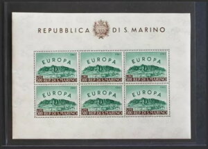 T}mB** MNH Yvert 523(6)B1961NB500L ΂ƒFA~jV[g6g