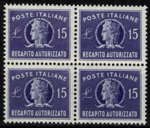 1949 - 52 ���a�� �C�^���A �[�� ���C�Z���X L 15 IN �N�@���e�B�[�i �Z���^�[�h MF9