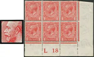 1d SG 357 iAuWHITE SPOT ON KING'S EYEBROWv(R.20/10)ARg[uL18v(...