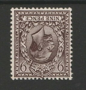 �C�M���X 1912-24 9d �A�Q�[�g�A���]���������� SG 392wi Mnh�B