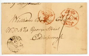 1807�N�̕���B�G�f�B���o���{�Ђ̃^�C���X�^���v���ԃC���N�ŉ~�`�Ɂu����12�����v�ƋL����Ă���B