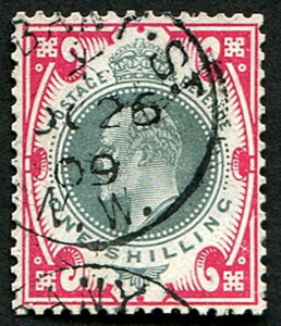 1/- SG 257a iA_O[ & J[}CsN (C) VFUANȁuAlbany St.1909v...