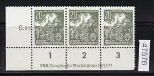 Ddr 1953�A�~�V�K���B�A�ԍ�: 413 Xi ** Dv Type Ch Eckrand Lesen