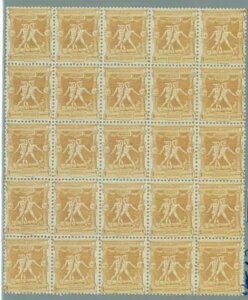 BK1819 - �M���V�� - �X�֎j - �I�����s�b�N�؎� 1896�N 25MNH�u���b�N