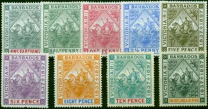 oohX 1897-98 9Zbg SG116-124 ǍD MM-