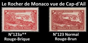 1933-1937 iR N°123A R[g: 790 [ TB 45C [W ubN + m[} [W u NH