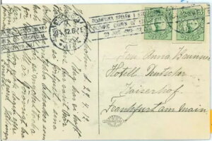 BK1882 - XEF[f - X֎j - 1912NIsbN̏󂪉ꂽ|XgJ[h